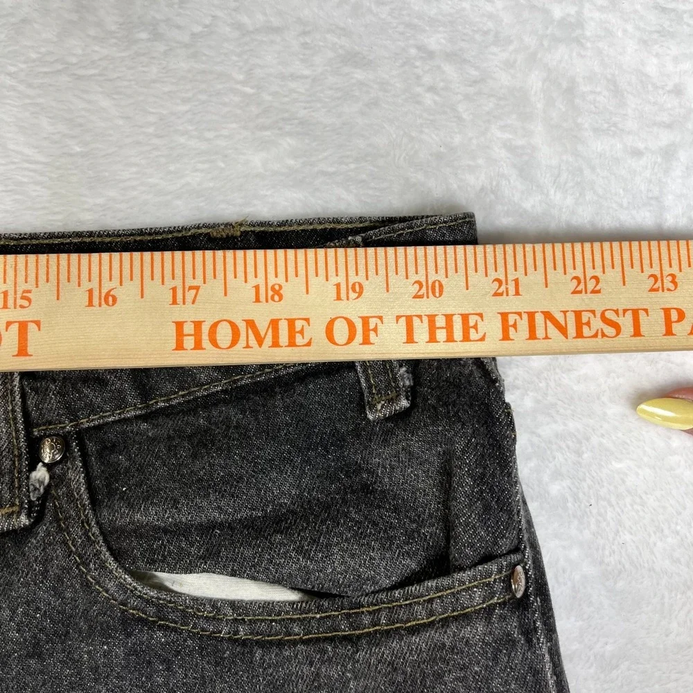 Levi's Jeans Men's Charcoal Denim Pockets Relaxed‎ High Rise Zip Fly W41 - Flaws